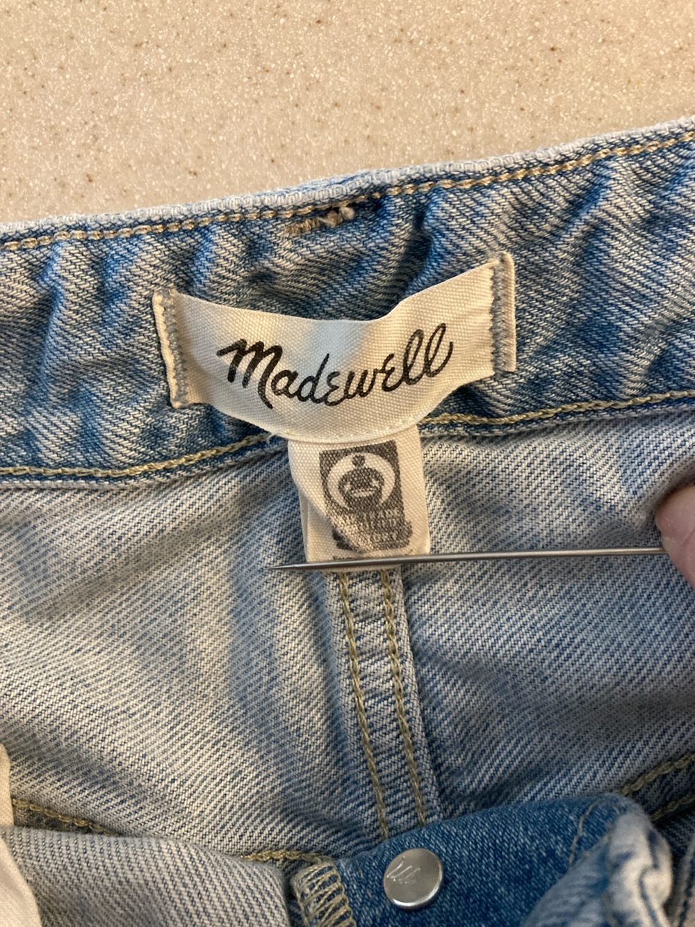 Madewell The Darted Barrel Leg Jean Women Size 30 - Picture 11 of 14